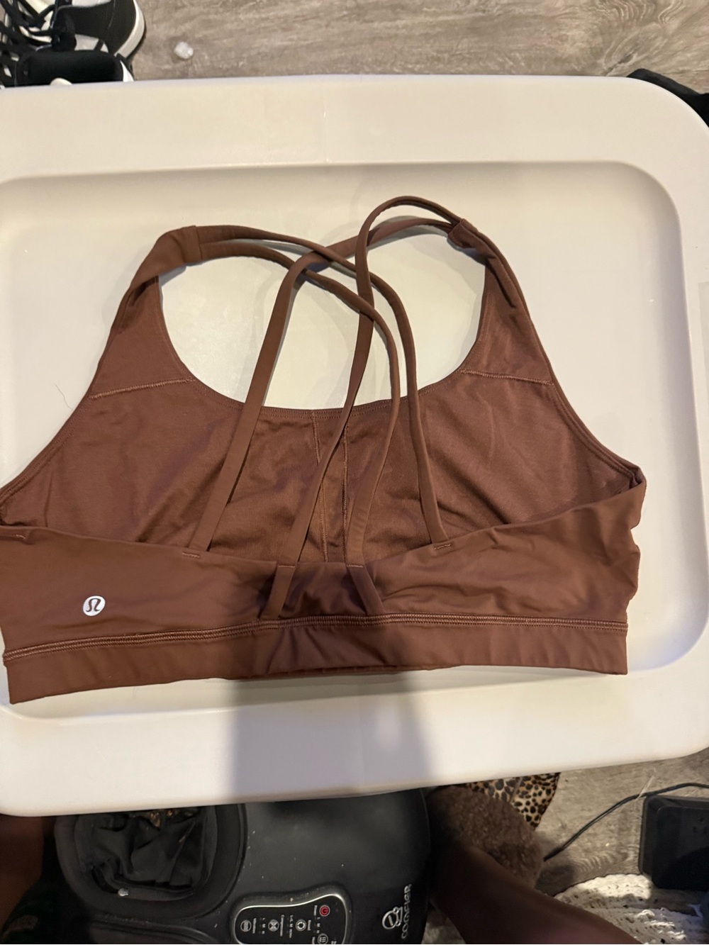 lululemon Energy Bra - Java Brown
